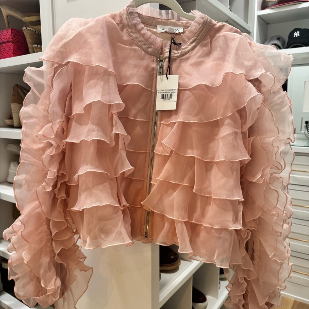 Ruffled Pink Jacket